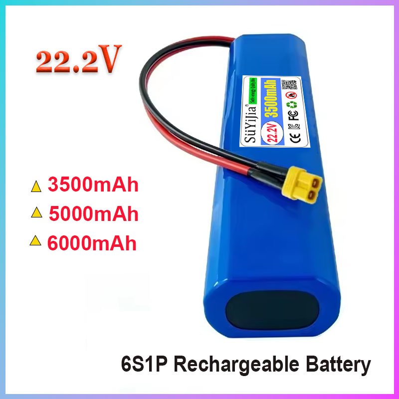 High-Capacity 6S1P 22.2V 5000m - 6S Lipo Battery 22.2V 5000Mah 评论和价格