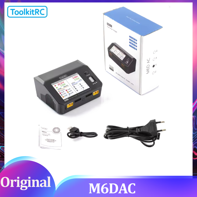 ToolkitRC M6DAC Dual Channel S - Toolkitrc M6Dac Smart Charger 评论和价格