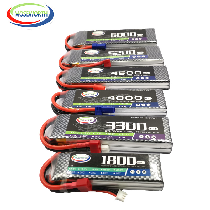 2S 3S 4S 6S 2200 4200 5200 600 - 4S Lipo Battery 14.8V 6000Mah 评论和价格