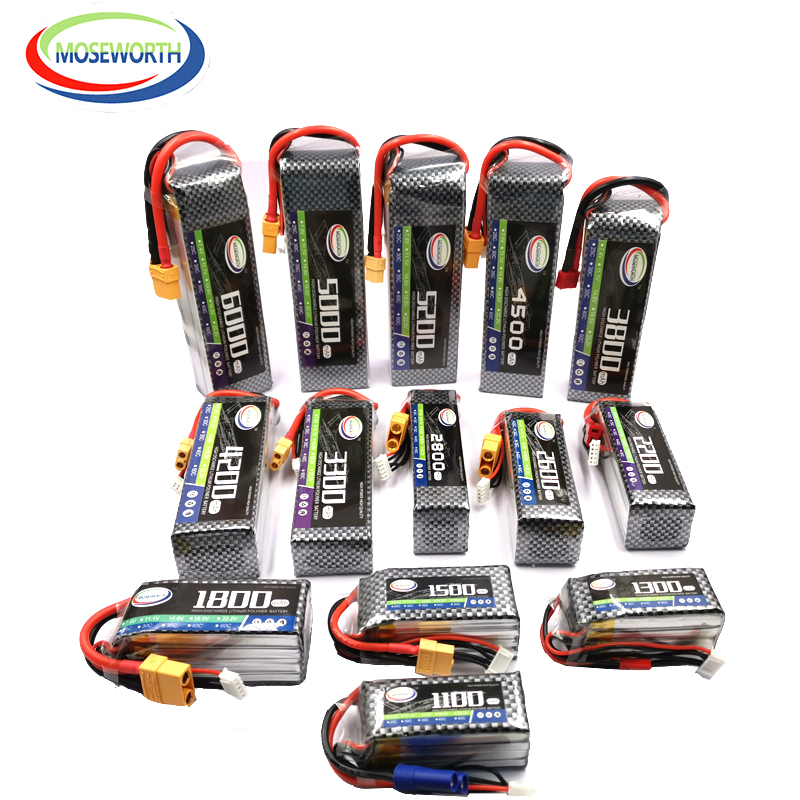 2S 3S 4S 6S 2200 4200 5200 600 - 4S Lipo Battery 14.8V 6000Mah 评论和价格
