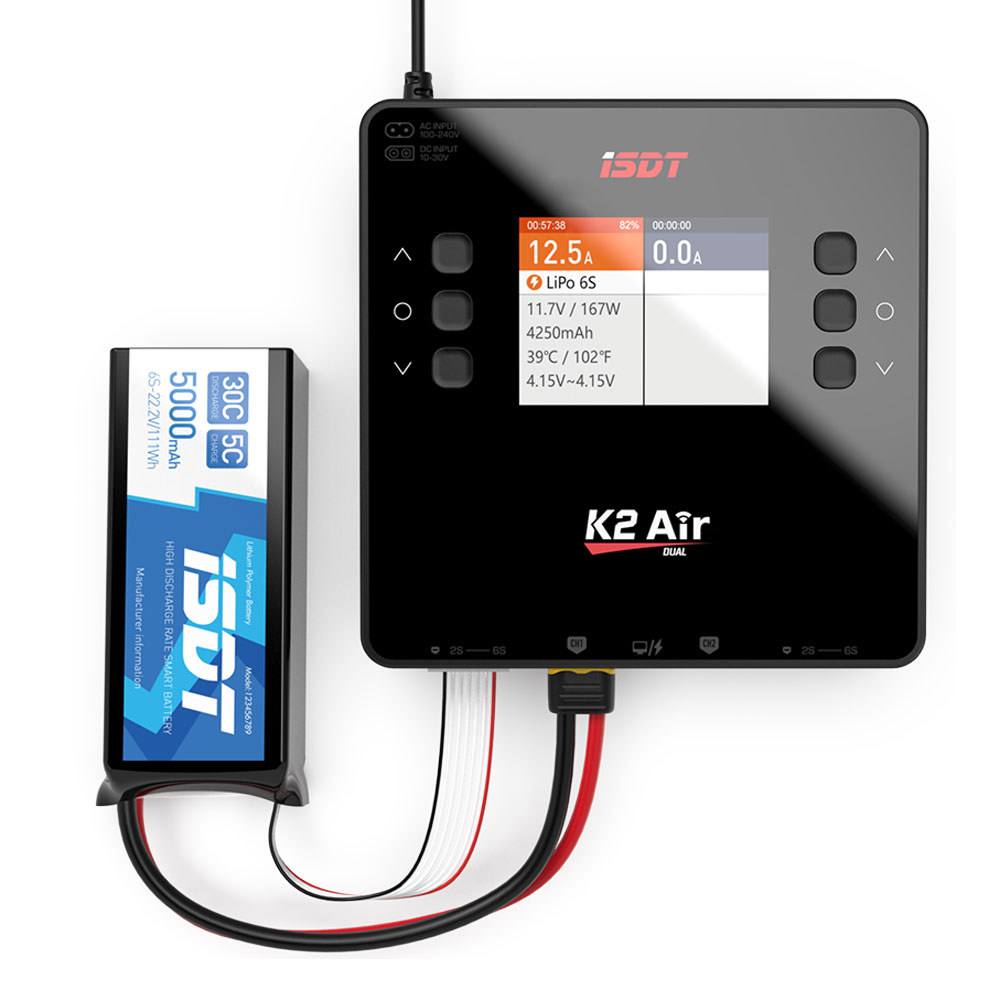 ISDT Lipo Battery Balance Char - Isdt K4 Dual Lipo Charger 评论和价格